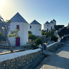 Mills in Leros.