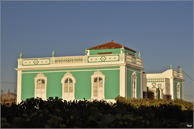 The villa in Antigua, a superb example of Jugendstil