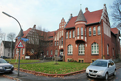 Das Wohlfahrtsgebäude am Nollendorfplatz, erbaut 1903 (Alte Kolonie Eving, Dortmund) / 27.11.2016