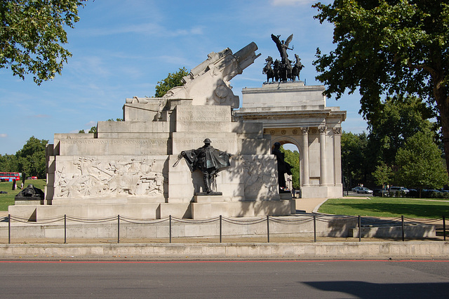 Artillery and Wellington Memorials, Hyde Park Corner, Westminster, London