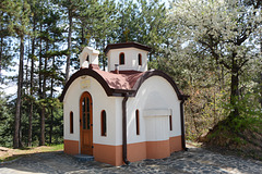 Bulgaria, Blagoevgrad, The Chapel at the Hill of "The Cross over Blagoevgrad"