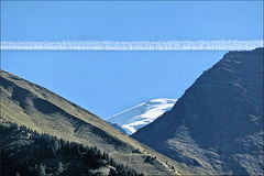 Le Bettex (74) 6 septembre 2024. Le Mont-Blanc.