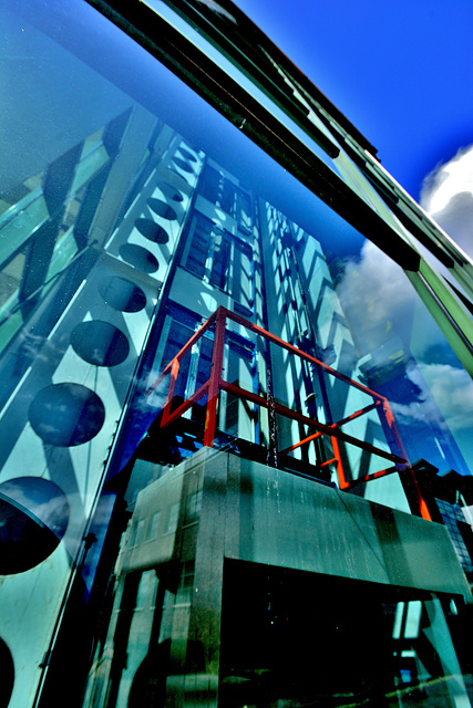 Car Park. Lift Shaft