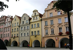 Arkaden am Rathausmarkt in Jelenia Góra