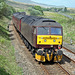 West Coast Railways class 47 47760 on rear of 1Z32 Norwich - Carlisle at Grisedale Crossing near Garsdale 27th May 2017