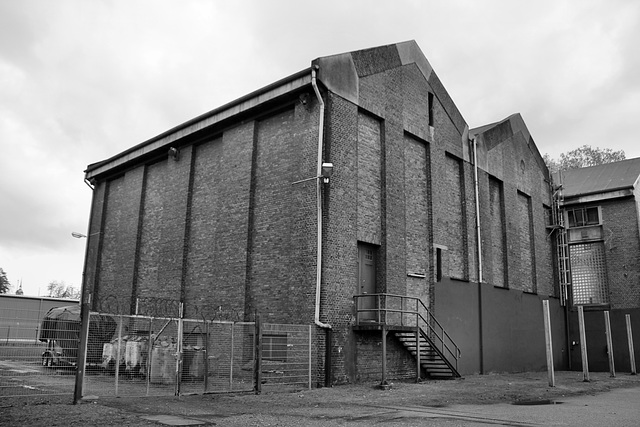 Fördermaschinenhaus von Schacht 1 (Zeche Bonifacius 1/2, Essen-Kray) / 2.11.2019