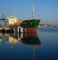 le temps des reflets port de LORIENT,