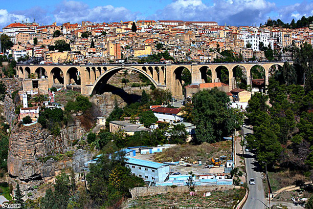 Pont sidi rached de Constantine.