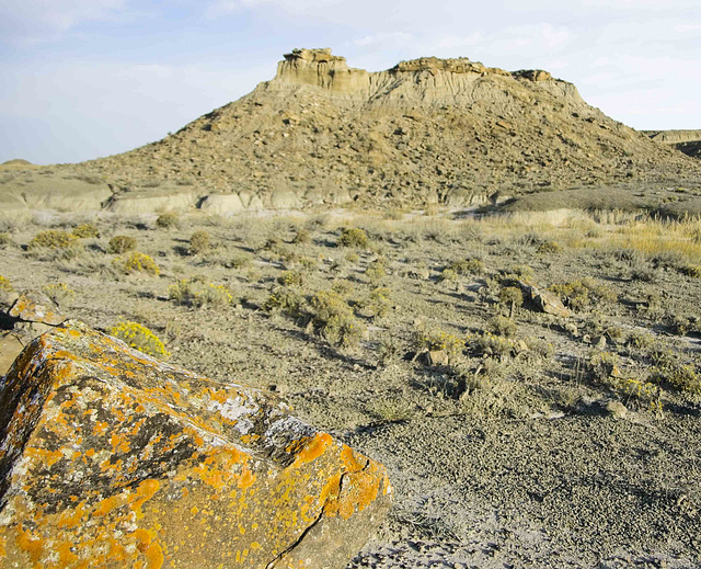 Avonlea Badlands after sunrise