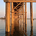 U Bein bridge at sunset