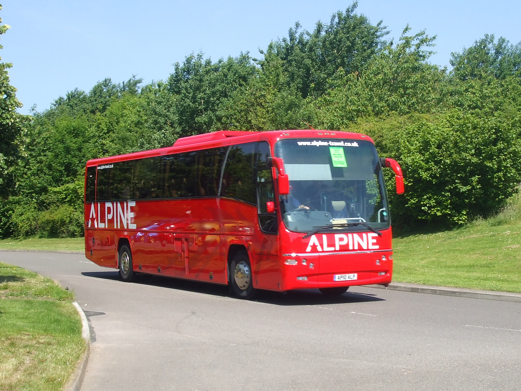 DSCF8151 Alpine Travel  AP10 ALP at Norton Canes Service Area - 17 Jun 2017