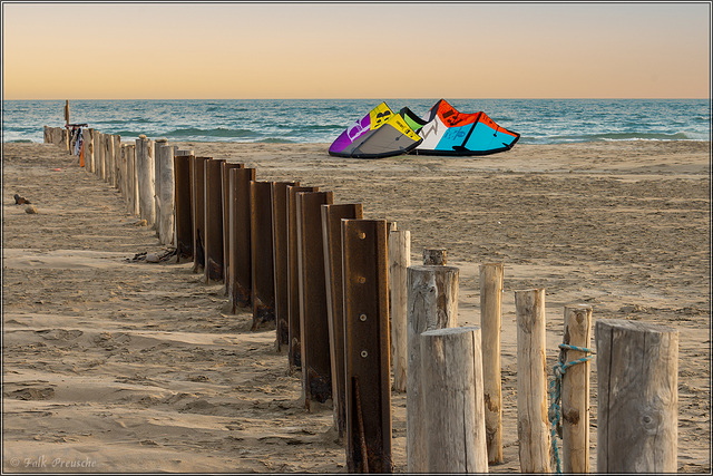 Kite am Strand