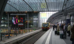 Berlin (D) Septembre 2010. Hauptbahnhof.