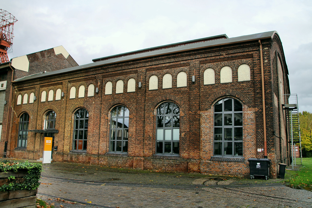 Schacht 1, Fördermaschinenhaus (Zeche Bonifacius 1/2, Essen-Kray) / 2.11.2019