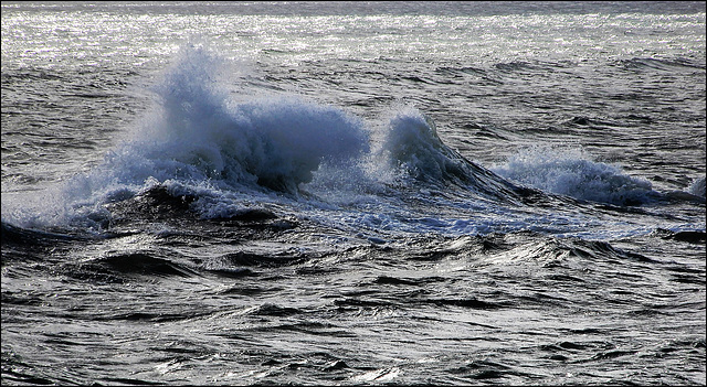 mer d'argent ce matin