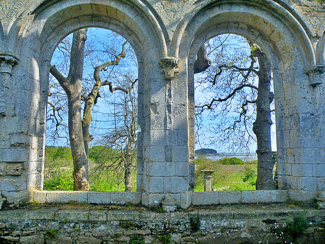 A l'abbaye de Beauport à Paimpol (22)