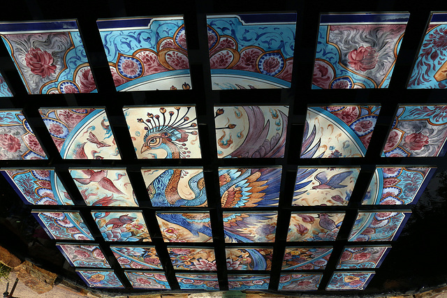 Simorgh , oiseau du paradis Iranien