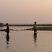 U Bein bridge at sunset