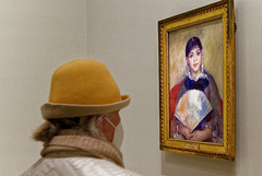 "Femme à l'éventail" (Pierre-Auguste Renoir - 1880)
