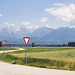 view from Trboje Kranj  to mount Grintovec   Slovenia
