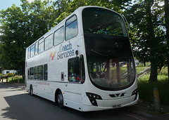 Coach Services of Thetford BN61 MWZ at West Suffolk Hospital, Bury St. Edmunds - 29 May 2024 (P1180349)