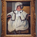 Ellen Mary in a White Coat by Mary Cassatt in the Boston Museum of Fine Arts, January 2018