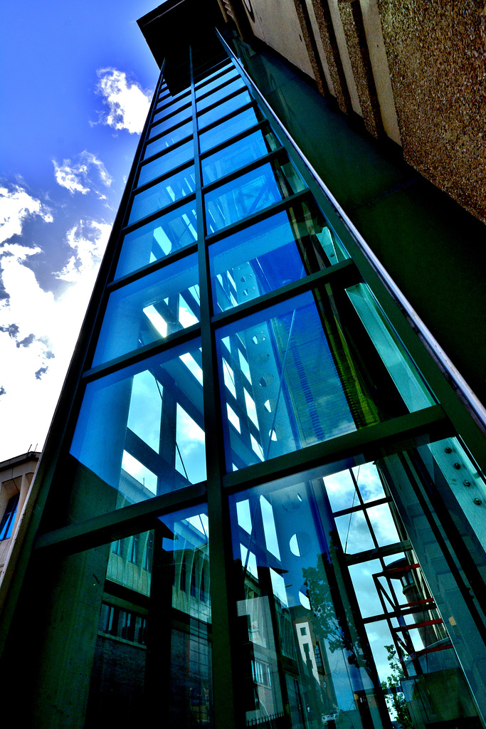 Car Park. Lift Shaft