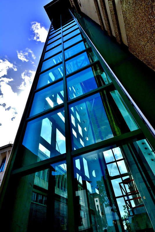 Car Park. Lift Shaft