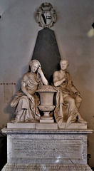 kedleston church derbs; c18 tomb of sir nathaniel curzon +1719, carved by rysbrack in 1737