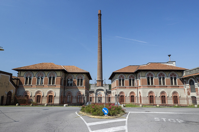 Villaggio Crespi Capriate, Bergamo - Italia