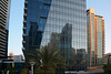U.A.E., Dubai Marina, Skyscrapers Reflection