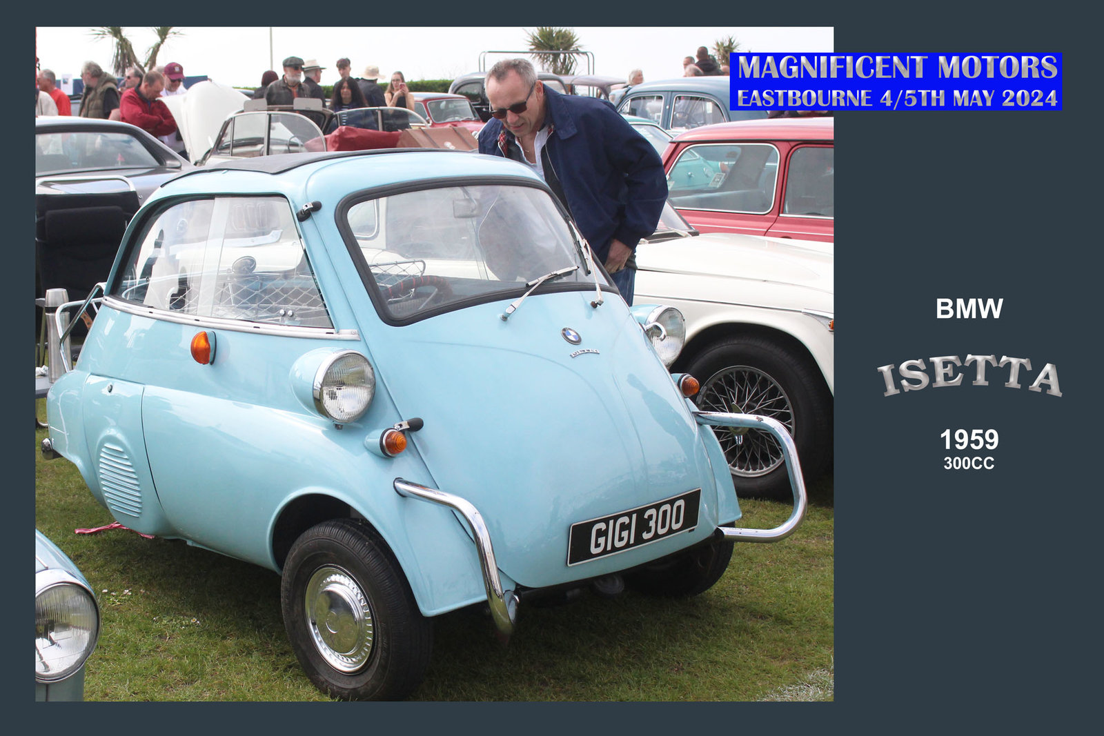 BMW Isetta 1959 300cc - Magnificent Motors Eastbourne 4 5 2024