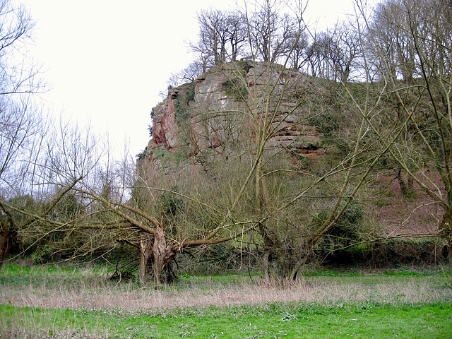 Blackstone Rock on the River Severn