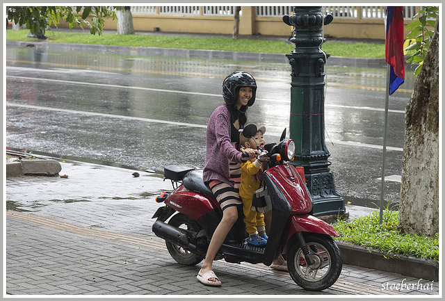 Preah Norodom Boulevard in Phnom Penh