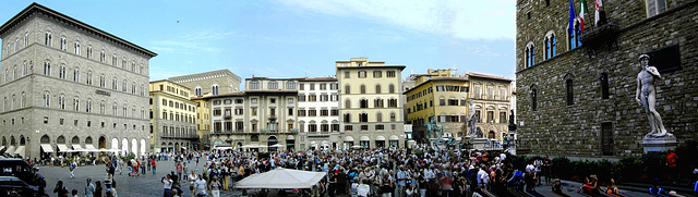 Florenz.  Piazza della Signoria. ©UdoSm