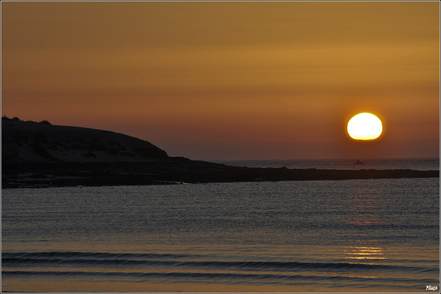 The quiet island - sunrise