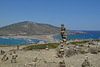 Island of Rhodes and Prasonisi Beach from the Top of Prasonisi Peninsula