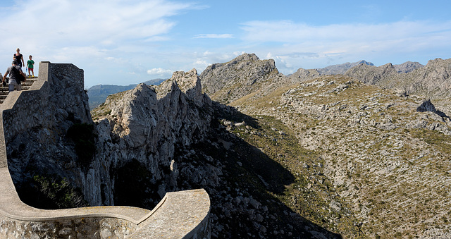 The Wonders of Mallorca:  Crags and limestone of  Serra de Tramuntana