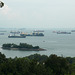 Cargo Ships At Singapore