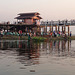 U Bein bridge at sunset