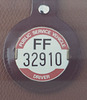 My PSV Driver's Badge FF32910 (Ref 22-36)
