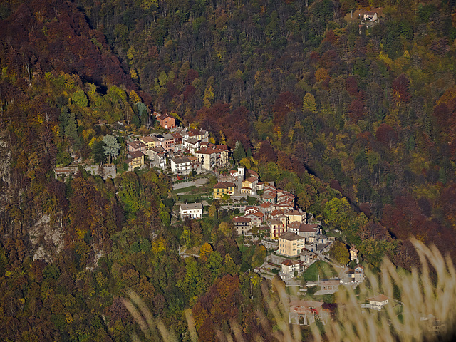 #17 The colors of the Oriomosso village among those autumnal - The photo i dedicate it to all those wonderful villages destroyed by the earthquake, in wishing that they can return more beautiful than 