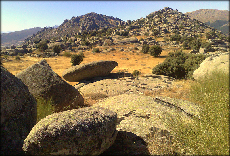 Sierra de La Cabrera, October colours.