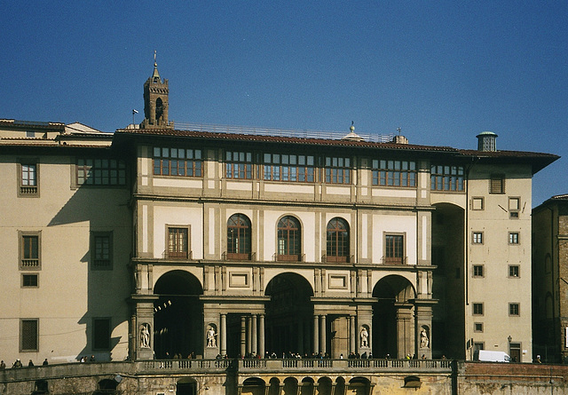 IT - Florence - Ufficii seen from across the river