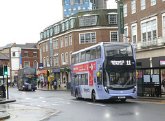 First Eastern Counties 34422 (SN17 MTU) in Norwich - 9 Feb 2024 (P1170427)