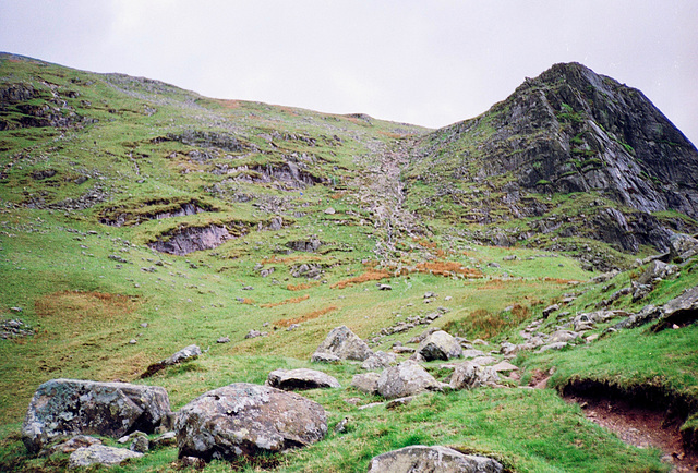 Lining Crag (scan from 1990)