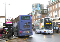 First Eastern Counties Buses in Norwich - 9 Feb 2024 (P1170428)