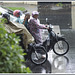 Cloudburst in Preah Norodom Boulevard in Phnom Penh