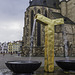 der 'Engel' - Brunnen auf dem historischen Marktplatz (© Buelipix)