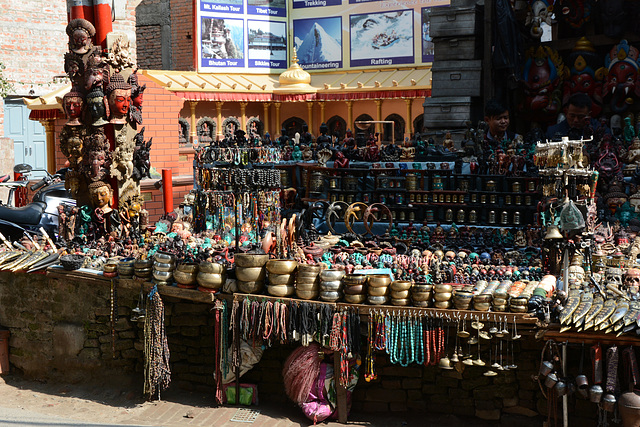 Kathmandu, Outdoor Souvenir Shop